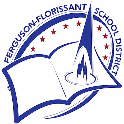  blue image with blue and red letters